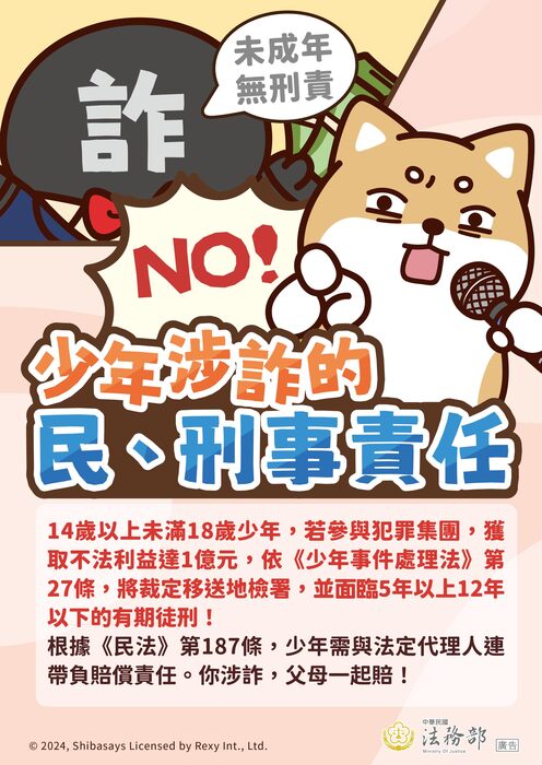 未成年預防詐騙圖片